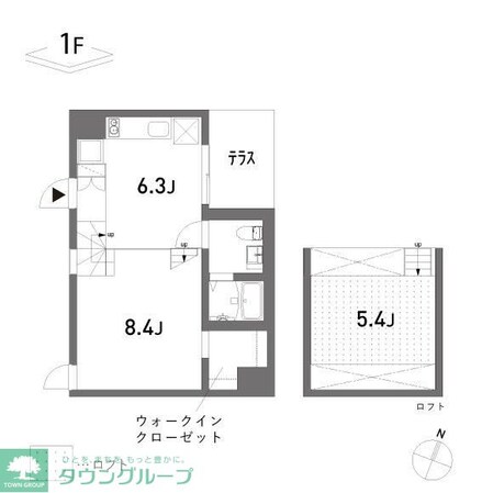 COLLAGE HOUSEの物件間取画像